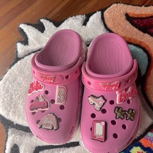 Barbie toddler crocs